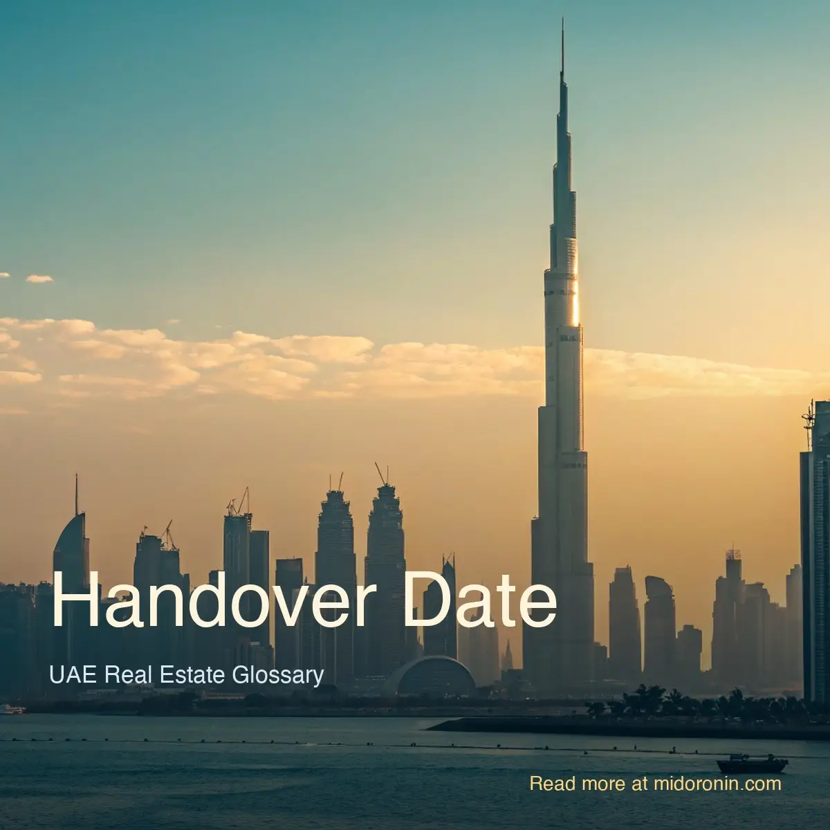 Handover Date — midoronin.com